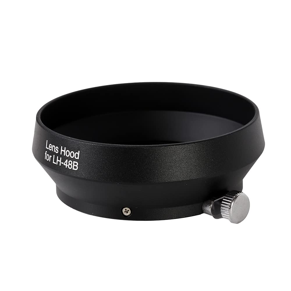 Lens Hood with Olympus DIGITAL 17mm Metal Lens Hood Lens Shade LH-48B (Compatible M.ZUIKO f/1.8)
