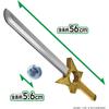 Bandai Samurai Legend Yaiba DX Raijin Sword and Raijin Orb Toy Set