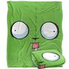 Invader Zim Silky Face Gir Supersoft Blanket