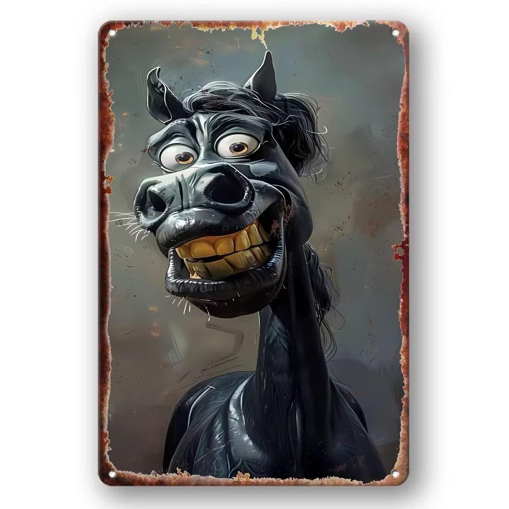 Tin Sign Wall Art Retro Metal Painting Home Decor 20x30cm
