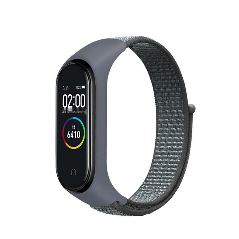 Nylon Klettband Schlaufe für Xiaomi Mi Band 3-9