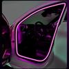 Strong Acrylic Construction Car Interior Mood Light LED with Sound Responsive Music Rhythm Control for Travel