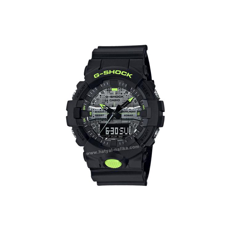 CASIO Men Black Watch GA-800DC-1A GA-800DC-1A Black Strap