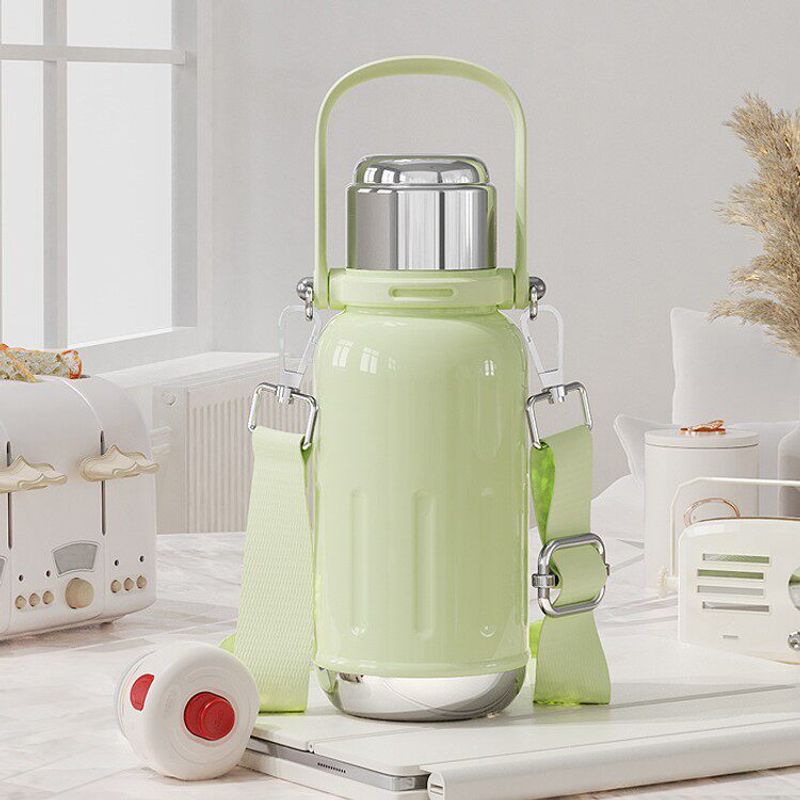 

Large-Capacity Thermos Cup, 316 Material Thermos Cup, Ultra-Long-Lasting Thermos Cup, High-Value Water Cup, High-End Gift Cup Green Grape 1000ml