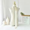 Foulard di Seta Raso Liscio Monocolore Stretta Fascia per Capelli Tocco Morbido Fascia per Capelli da Donna Sciarpa Accessorio di Moda