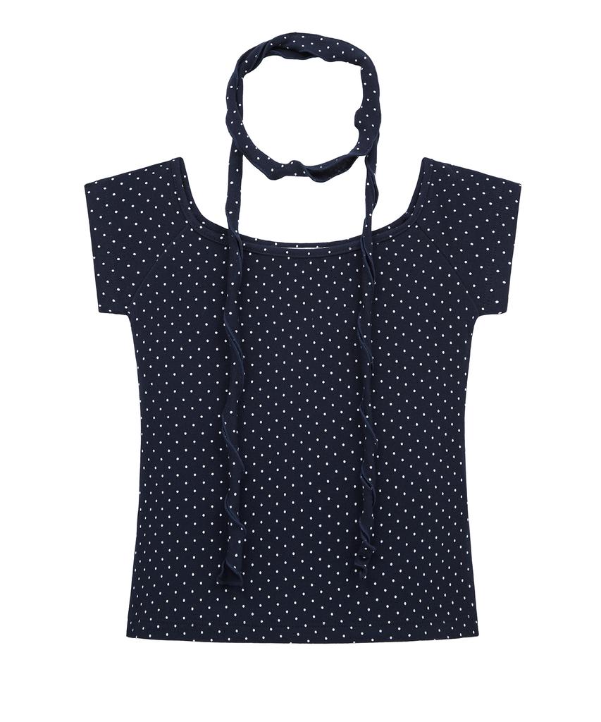 MIDNIGHT MOVE Off Dot T (Navy)