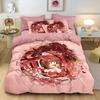 Cute Cartoon Red Hat Girl Print Bedding Sets Twin King Queen Full 2pcs Quilt Cover and Matching Pillowcases 75*50 for Kids Girls