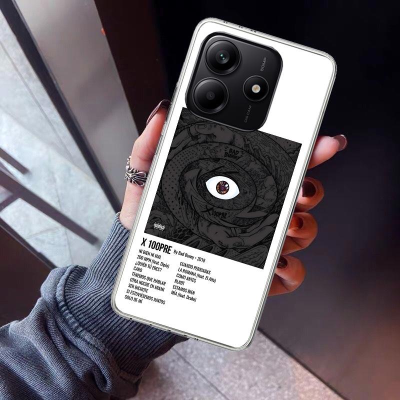 Bad Bunny X100pre Phone Case For Xiaomi Redmi Note 15 14 14S 13 12S 12 Pro Plus 11S 11 10S 10 4G Cover 11E 11T 5G Print Fundas R