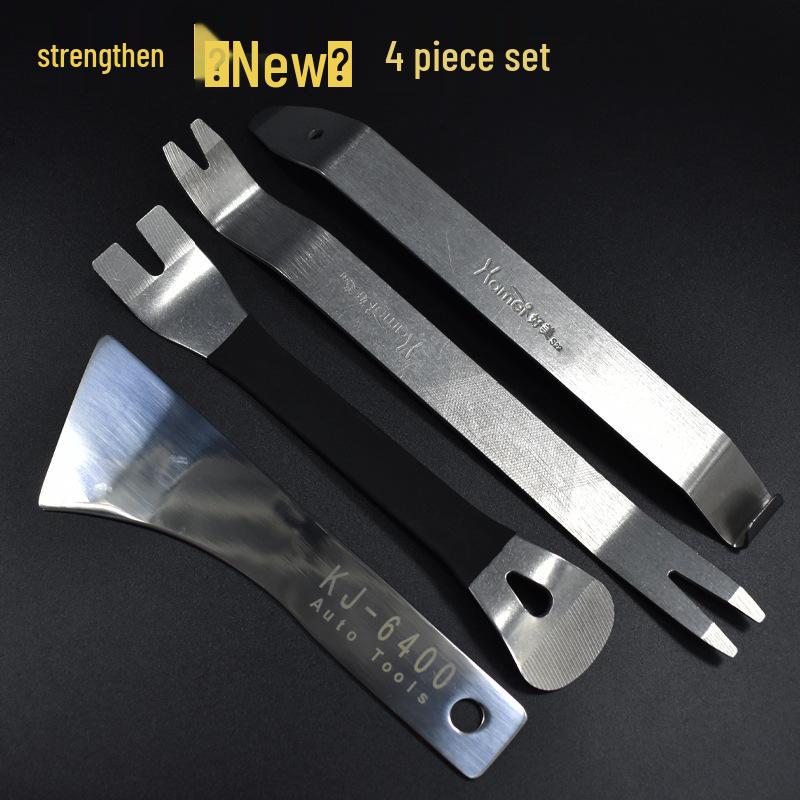 Stainless Steel Pry Bar Car Disassembly Tool for Audio, Door Panel, Console, and Mirror