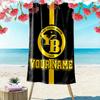 Custom Yb Print Beach Towel, Large Soft Quick Dry Towel for Beach Camping Swimming