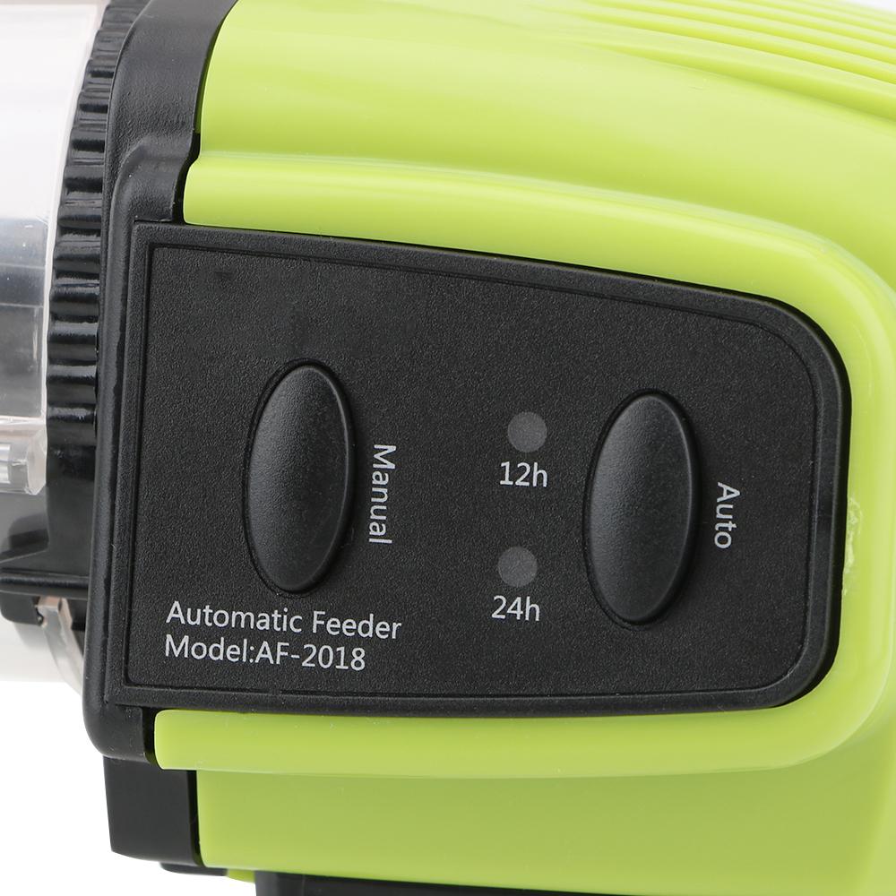 Portable Fish Feeder Tools Plastic Digital Display 1 Pcs Automatic Fish Timer Feeder Home Aquarium Food Feeding