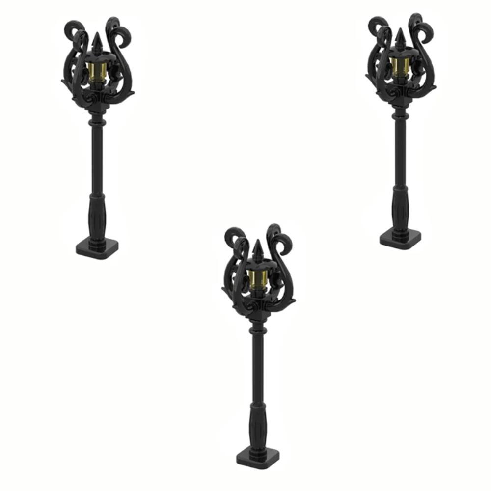 MOC Medieval Alchemy Room Kitchen Wizard Potion Building Blocks Devil's Spring Castle Road Lamp Witch Figures Scene Skull Bricks