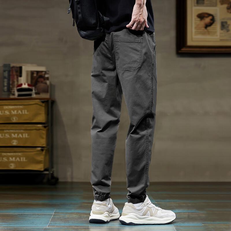 TonLion Men's Harem Loose Cargo Joggers