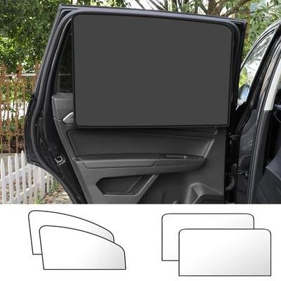 2 pezzi tende auto magnetiche completamente oscuranti protezione solare estiva 10 pezzi magneti potenti parasole auto magnetico opaco