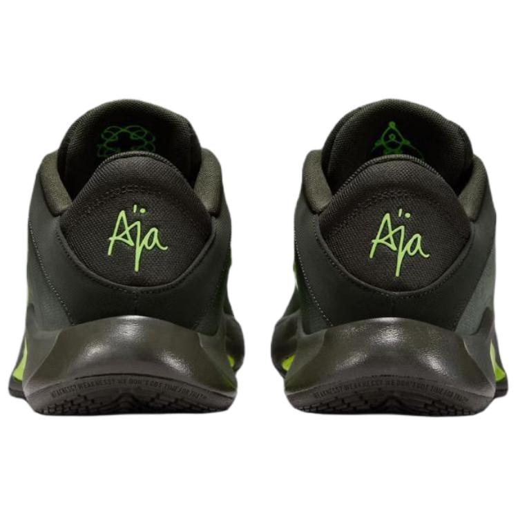 Nike A'One Basketball Shoes Unisex Iron Green FZ8605-301