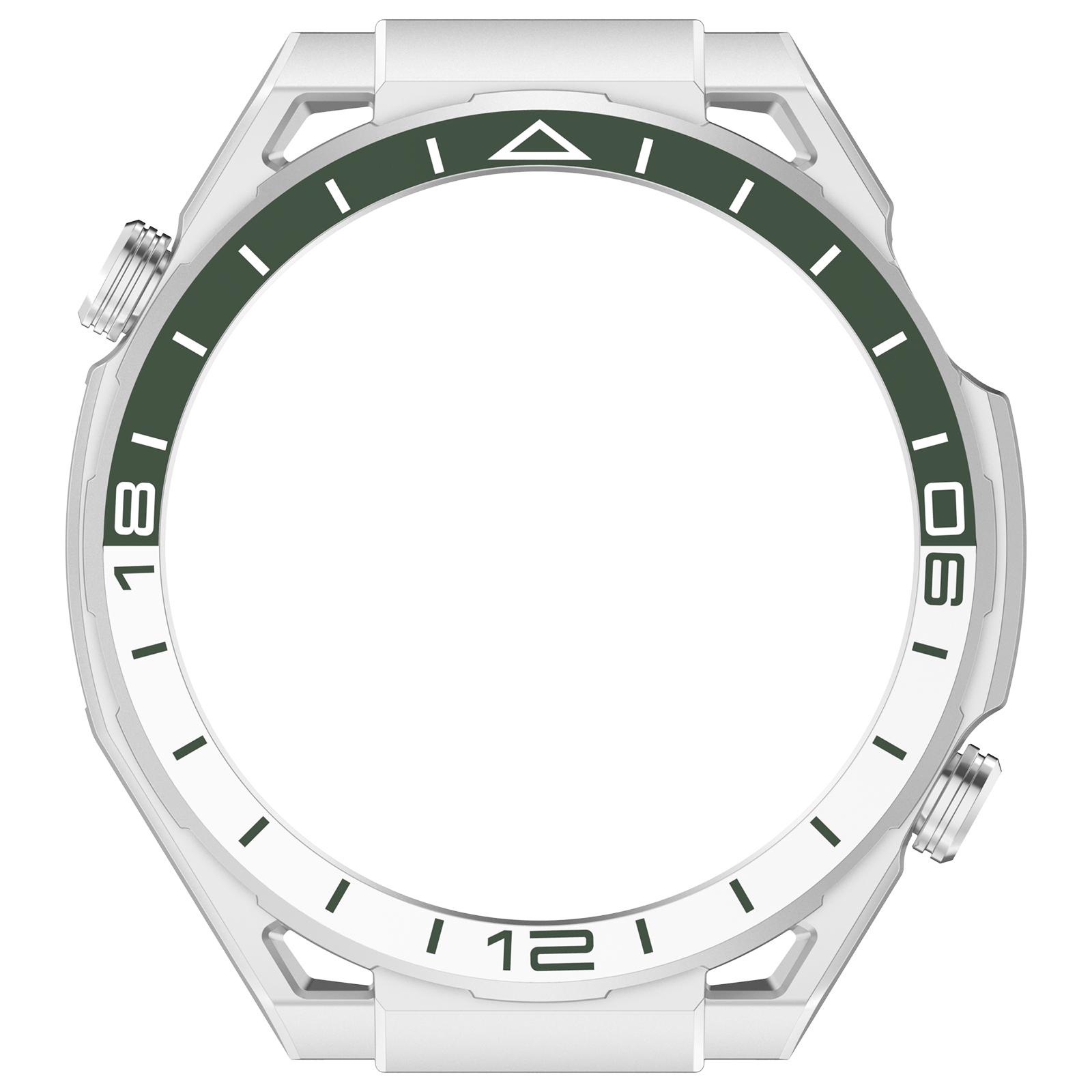 

Protective Case Hollow Watch Protective Cover Frame Bumper Case Cover Accessories for Huawei Watch GT6 Pro 46mm зелений