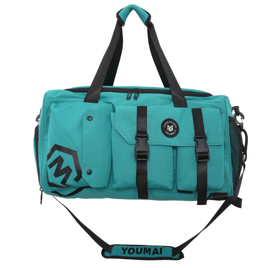 Multifunctional Travel Fitness Bag Large Capacity Crossbody Hand Luggage Dry and Wet Separation Swimming Bag