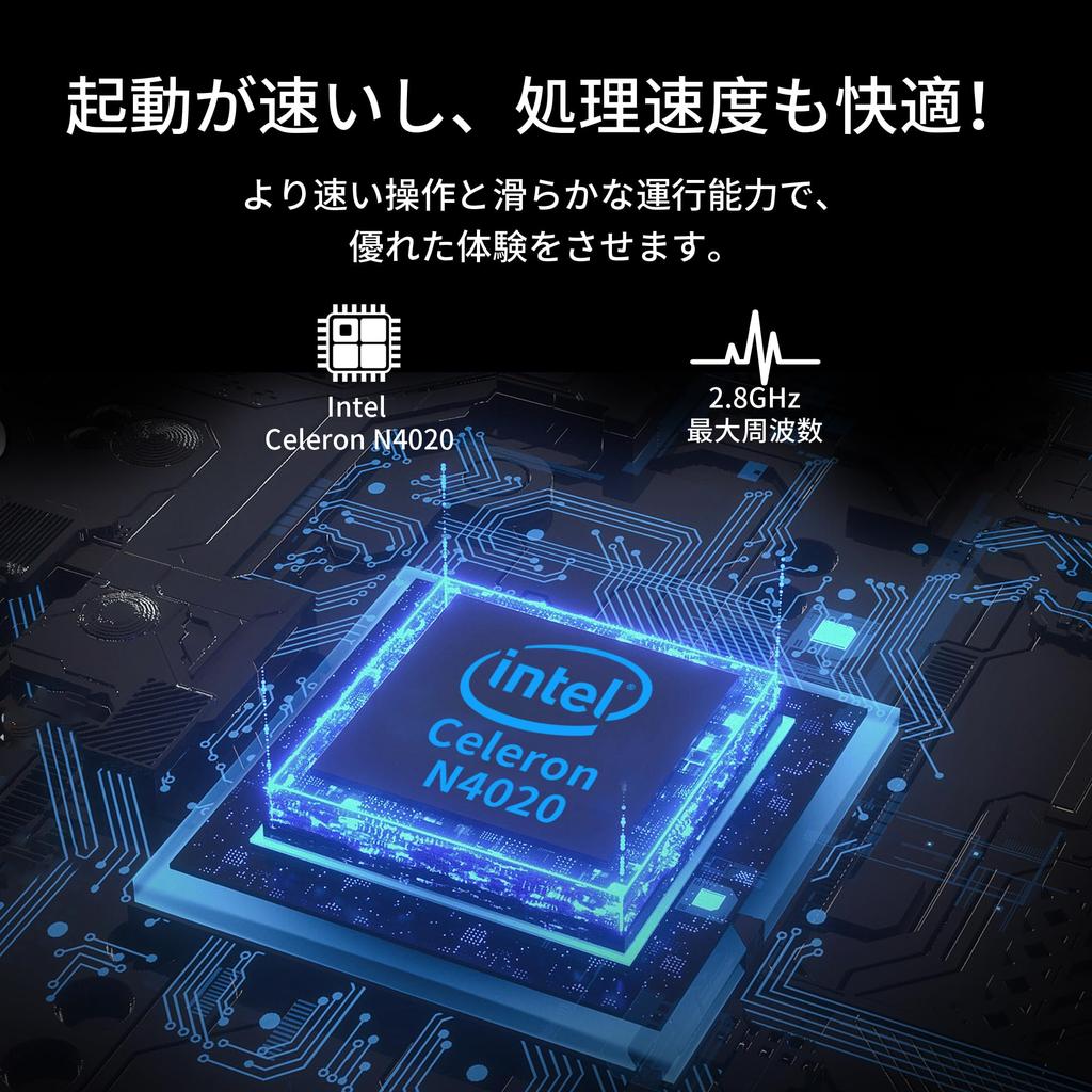 Yijowi Office 2019 1920x1080 IPS Windows 11 Slim Intel Celeron 6GB 128GB 5G Mini HD USB for Online Working from and Video Watching Laptop, 14-inch,