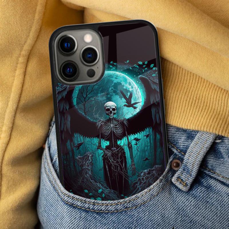 Mysterium Gothic Fantasy Art Soft Phone Case for iPhone 17 Air 16e Pro max 15 Pro 13 14 Plus 11 12 MagSafe Magnetic Coque