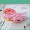 Realistic Tie-dye Snake Plush Toy Soft Pp Cotton Filling Party Decoration