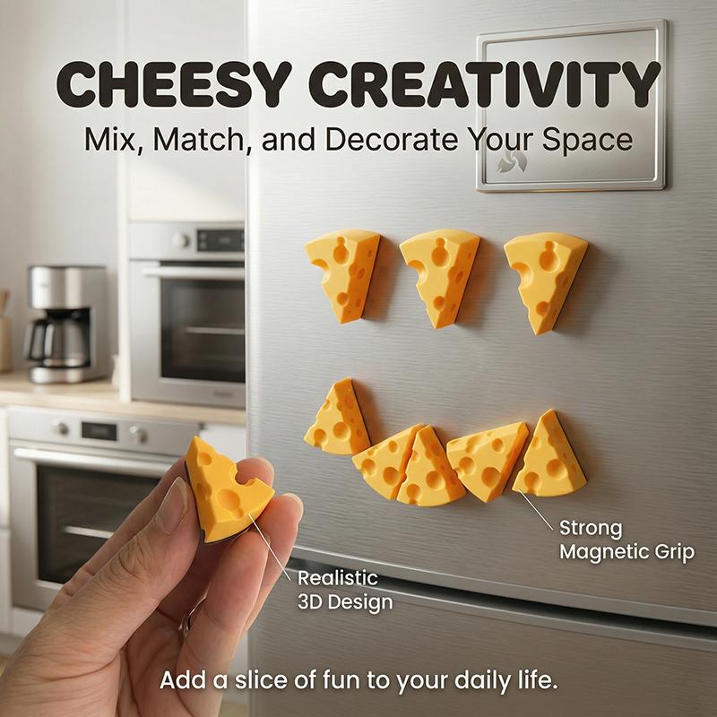 Cheese shape Strong Neodymium Noticeboard Pin Magnets Fridge DIY Whiteboard Uses in Office Advertising Education and Other Pur