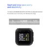CAREUD Motorcycle TPMS Tyre Pressure Monitoring System LCD Display Magnetic charging With Internal/External Pressure Sensors