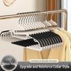 Rotatable Anti-Slip Seamless Heavy-Duty Hanger for Wet & Dry Clothes