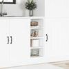 VidaXL Meuble bas "Riga" Blanc 30 x 44,5 x 81,5 cm Bois d'ingénierie 854193