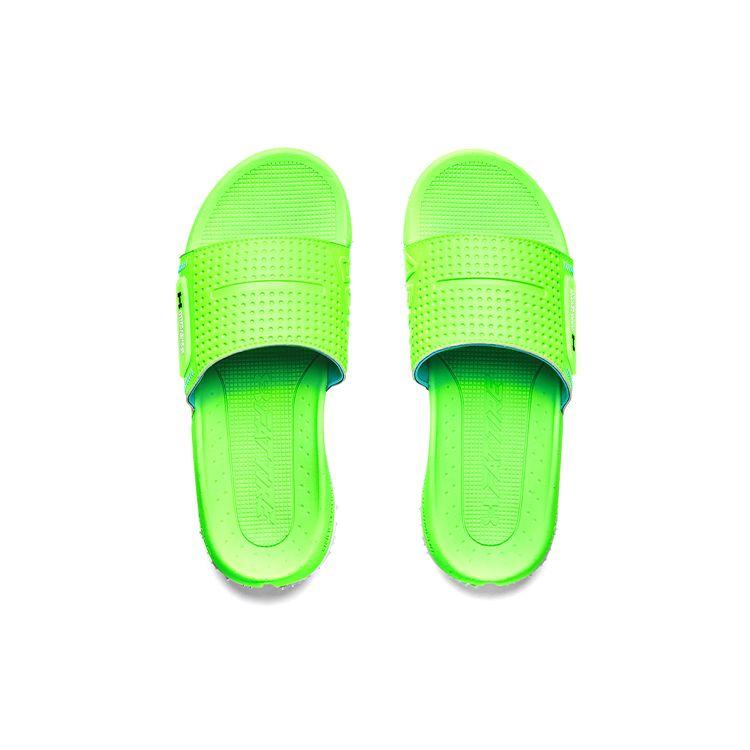 Under Armour FT Sway Slide Hyper Green Men Sneakers Black 3025047-300