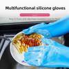 Pet Silicone Glove for Bathing, Massaging & Hair Removal - Anti-Scratch & Anti-Bite Brush for Dogs and Cats, Dishwashing Glove