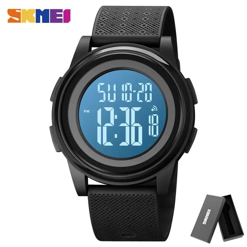 SKMEI 1895 Digital Wristwatch relogio masculino Casual Countdown Sport Watches Men LED Light Chrono Alarm Clock 5Bar Waterproof