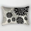 Geometric Black Pillowcase Living Room Sofa Cushion Cover Pillowcase Waist Home Decoration