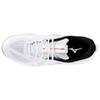 Mizuno WAVE MOMENTUM PRO unisex supportive versatile volleyball shoes white black red V1GA254059