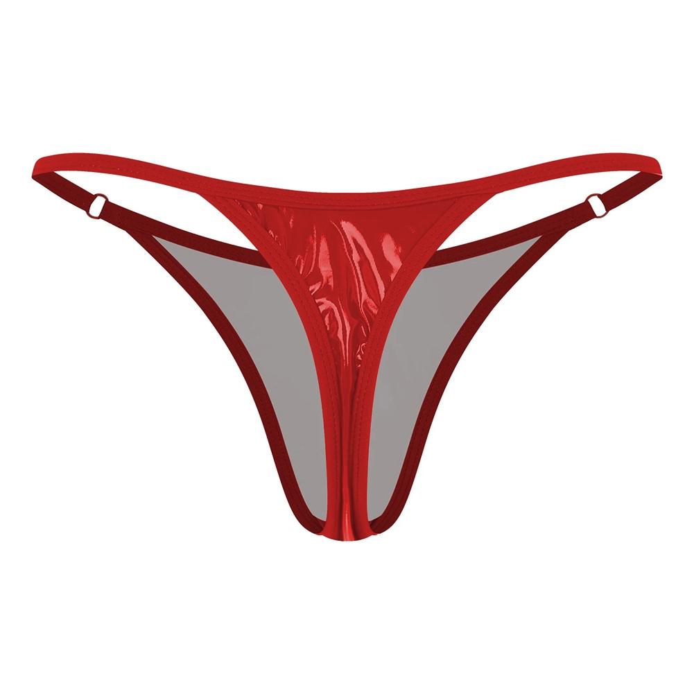 All Seasons Sequins Thong Sexy Lingerie Low Waist Panties