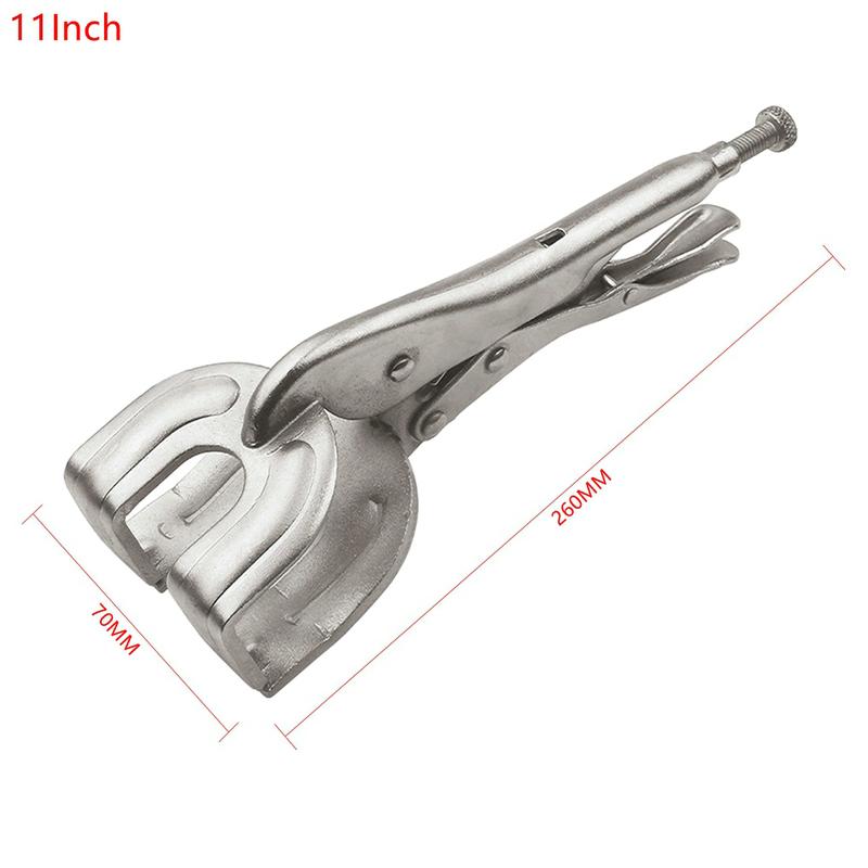 1Piece Multifunctional Metal Welding Clamp Plier U-Shaped Welding Locking Pliers Adjustable Quick-lock Release for Easy Removal