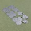 New Jasmine Petals Flowers Metal Cutting Die Mould Scrapbook Decoration Embossed Photo Album Decoration Card Making DIY