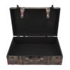 Vintage Suitcase Storage Box Travel Style Decorative Storage Luggage Decor For Birthday Wedding Decoration Photography Props