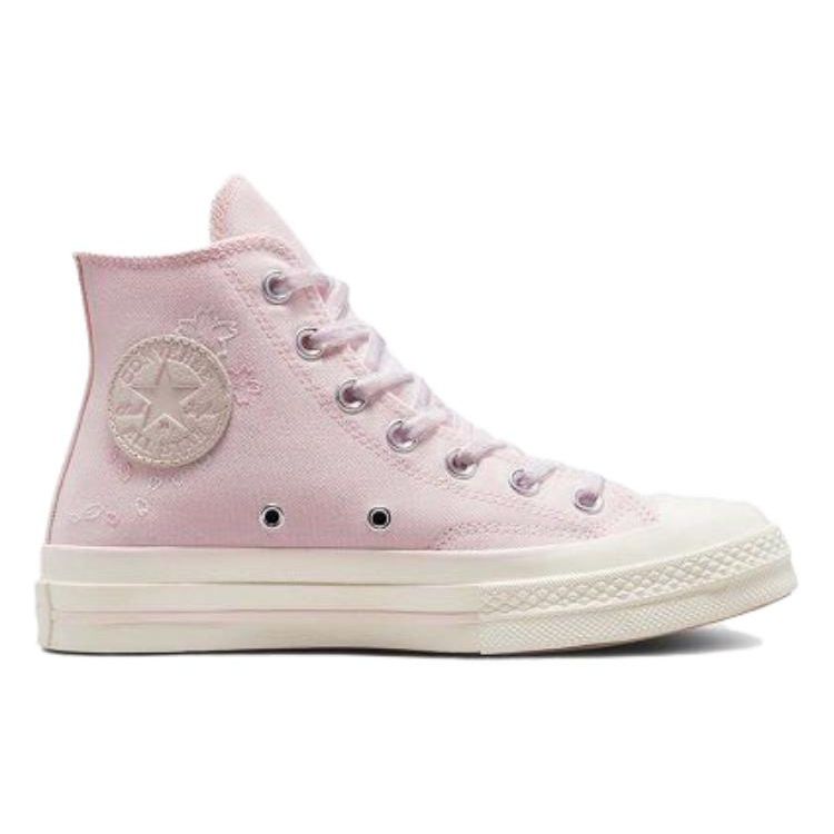Converse Chuck Taylor 70 High A06221C Unisex Cherry Blossom Pink White Canvas Sneakers