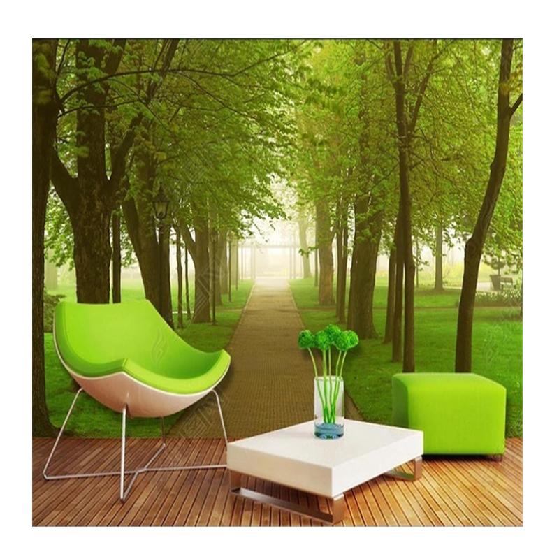 

Wallpaper 3D For Living Room Forest Scenery mural Wall Papers Home Decor Bedroom Wallpapers 200 cm(W) x 140 cm(H)