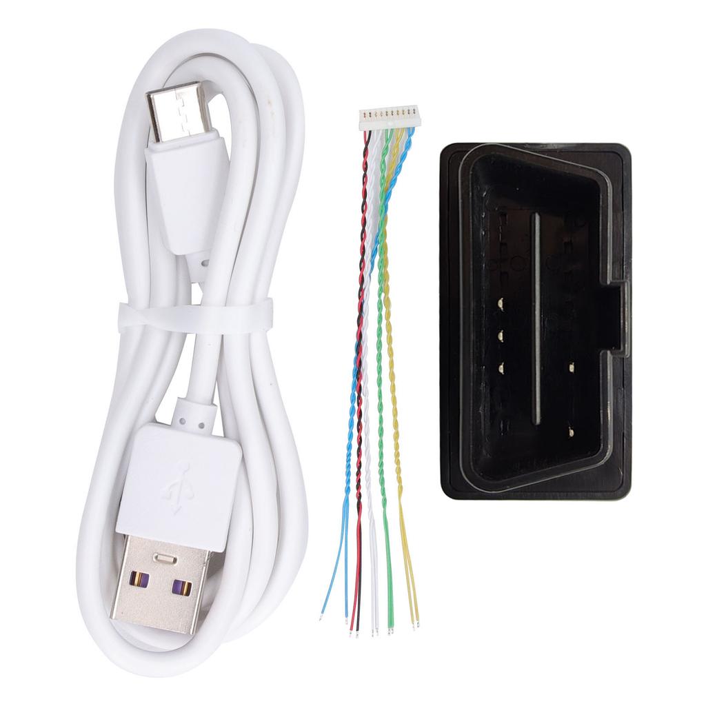 Universal TK900 LCD Touch Screen Smart Key Remote Keyless Entry for Start Stop Engine Button Models Black