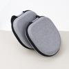 Gray Semi-Circular EVA Headset & Electronics Storage Bag - Portable, Drop-Proof