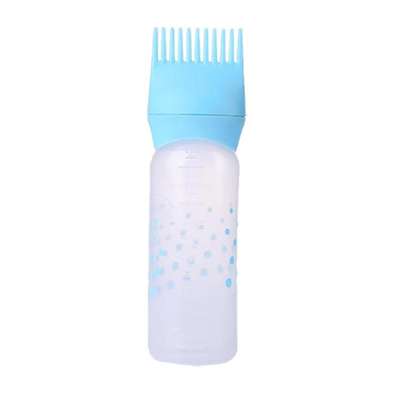 120ml Haarfärbemittelflasche mit Applikatorbürste Salon Haarfärbemittel Färbeflaschen