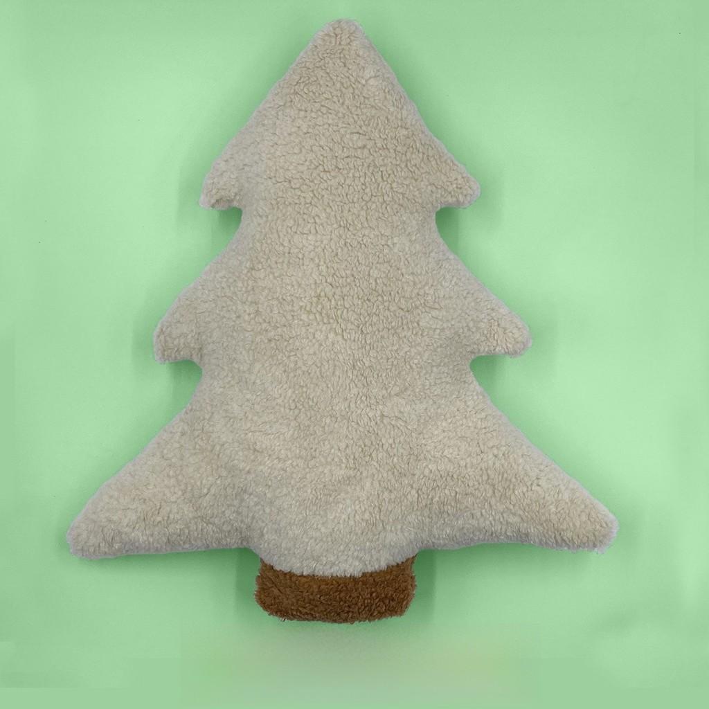 Christmas Tree Plush Pillow Decorative Cushion For Holiday Home Decor