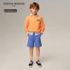 Teenie Weenie Kids Stylish Embroidered Layered Look Sweatshirt