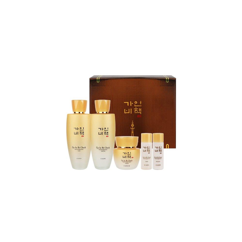 gainbichaeg Jin Women's 3-Piece Set/ Fresh Ginseng Cultured Root Exosomes Skin Elasticity Nutritional Moisture