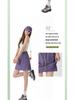 Breathable Women's Summer Sport Skirt-Shorts with Loose Yoga Safety Lining