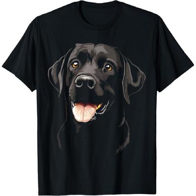 Labrador Retriever Dog Motif Pet Art Labrador Retriever T-Shirt for Men Women Kids