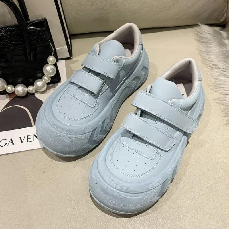 Soft Shock-absorbing Small White Shoes Women's Korean Version Fashion Versatile Flat Shoes Female Sports Leisure Shoes