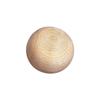 Boule en bois brut non percée 6 cm