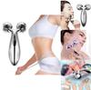 Luxurious 3d Roller 360 Rotate Silver Face And Body Sculpting Tool With Premium Quality